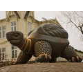 высокое качество жизнь Размер бронзовая скульптура черепаха фонтан
